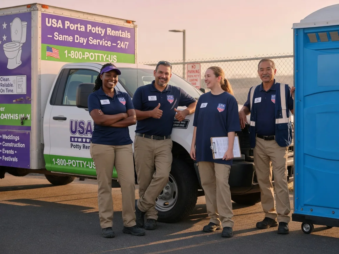 Porta Potty Rental company in Waltonville, IL