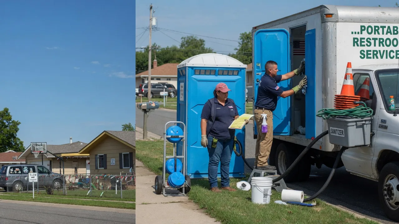 Portable Toilet Rental in Waltonville, IL near me